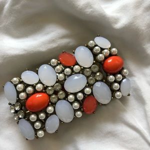 Ann Taylor Coral Beaded bracelet